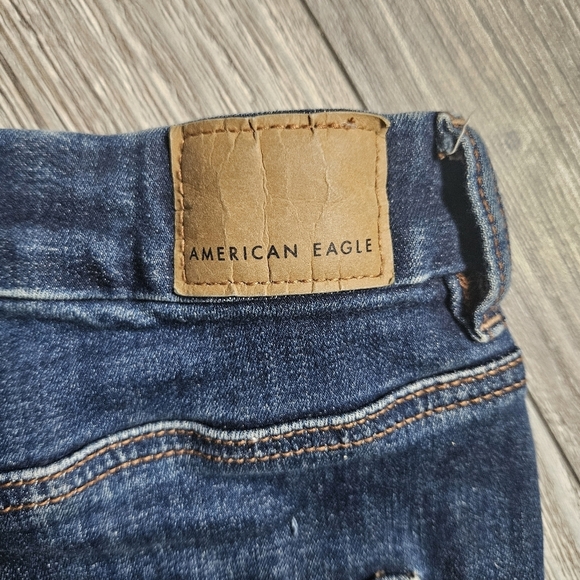 American Eagle Curvy Hi-Rise Shortie Shorts Size 16 - Picture 4 of 9